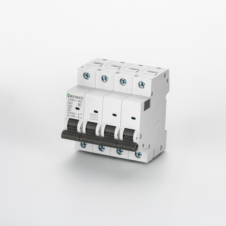 AC Circuit Breaker Curve C 63A 4P 6kA AC Circuit Breaker Curve C 63A 4P 6kA